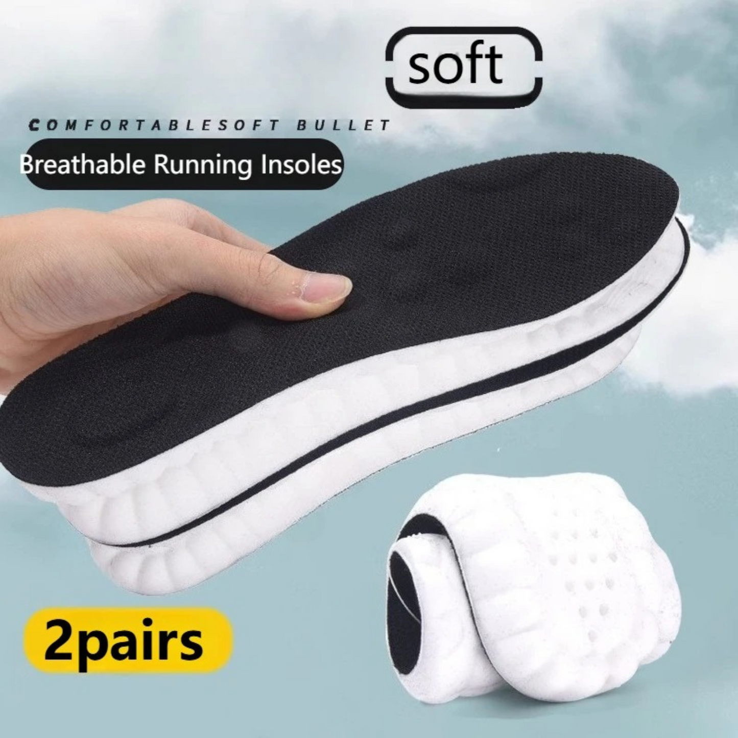 Plantillas para fascitis plantar con efecto masaje