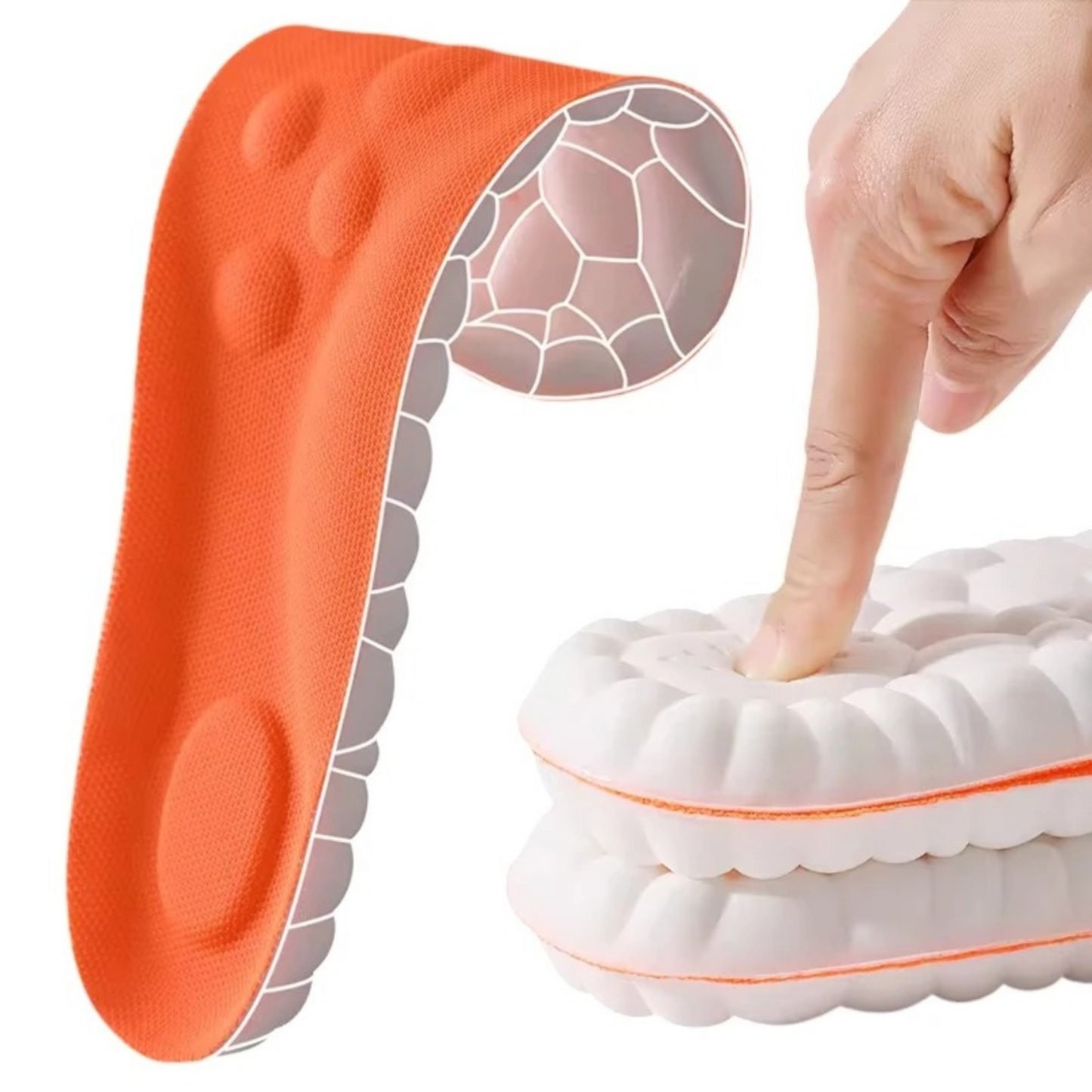 Plantillas para fascitis plantar con efecto masaje