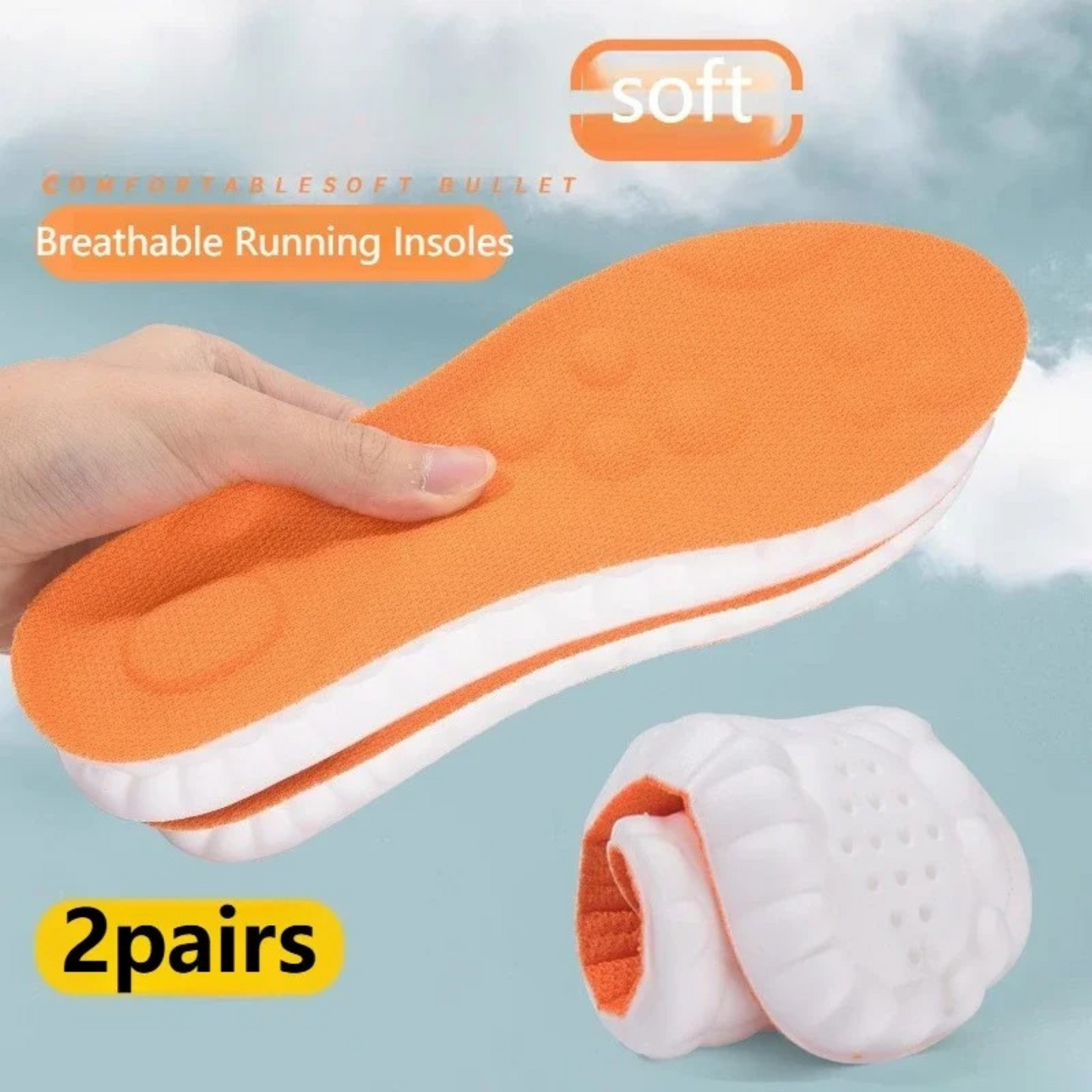 Plantillas para fascitis plantar con efecto masaje