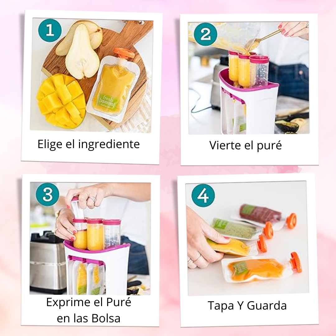 Dispensador De Alimentos Para Bebés